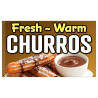 CHURROS Premium 3x5 foot Flag OR Optional Flag with Mounting Kit