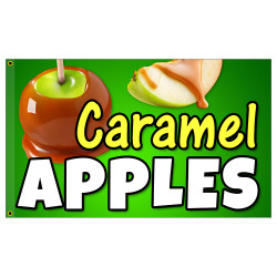 Caramel Apples Premium 3x5...
