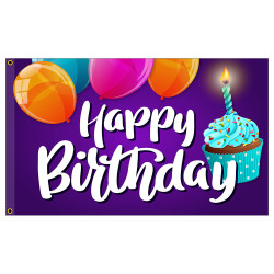 Happy Birthday Premium 3x5...