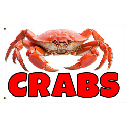 Crabs Premium 3x5 foot Flag...