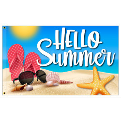 Hello Summer Premium 3x5...