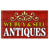 Antiques - Buy Sell Premium 3x5 Foot Flag OR Optional Flag with Mounting Kit