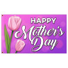 Happy Mother's Day Premium 3x5 Foot Flag OR Optional Flag with Mounting Kit