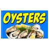 OYSTERS Premium 3x5 foot Flag OR Optional Flag with Mounting Kit