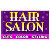 Hair Salon - Cuts Color Styling Premium 3x5 Foot Flag OR Optional Flag with Mounting Kit