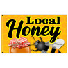Local Honey Premium 3x5 Foot Flag OR Optional Flag with Mounting Kit