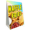 Waffle Fries Economy A-Frame Sign