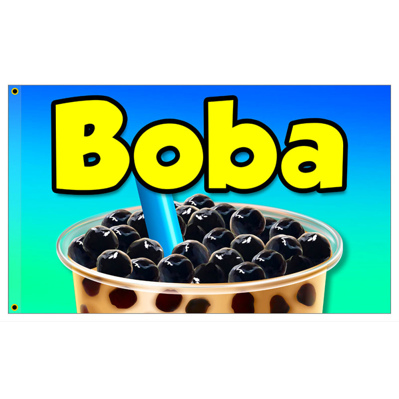 Boba Premium 3x5 Foot Flag OR Optional Flag with Mounting Kit