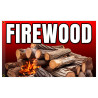 Firewood Premium 3x5 Foot Flag OR Optional Flag with Mounting Kit