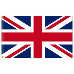 British - Union Jack Premium 3x5 Foot Flag OR Optional Flag with Mounting Kit
