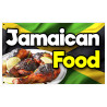 Jamaican Food Premium 3x5 foot Flag OR Optional Flag with Mounting Kit