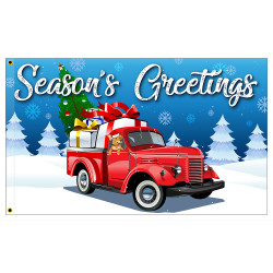 Seasons Greetings - Truck...
