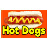 Hot Dogs Premium 3x5 foot Flag OR Optional Flag with Mounting Kit