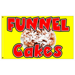 Funnel Cakes 3x5 Premium...