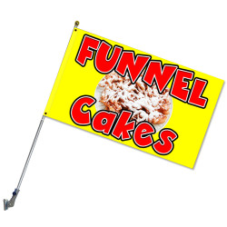 Funnel Cakes 3x5 Premium Polyester Flag (Made in The USA)