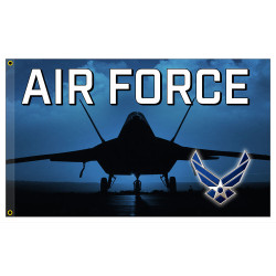 United States AIR FORCE Premium 3x5 foot Flag OR Optional Flag with Mounting Kit