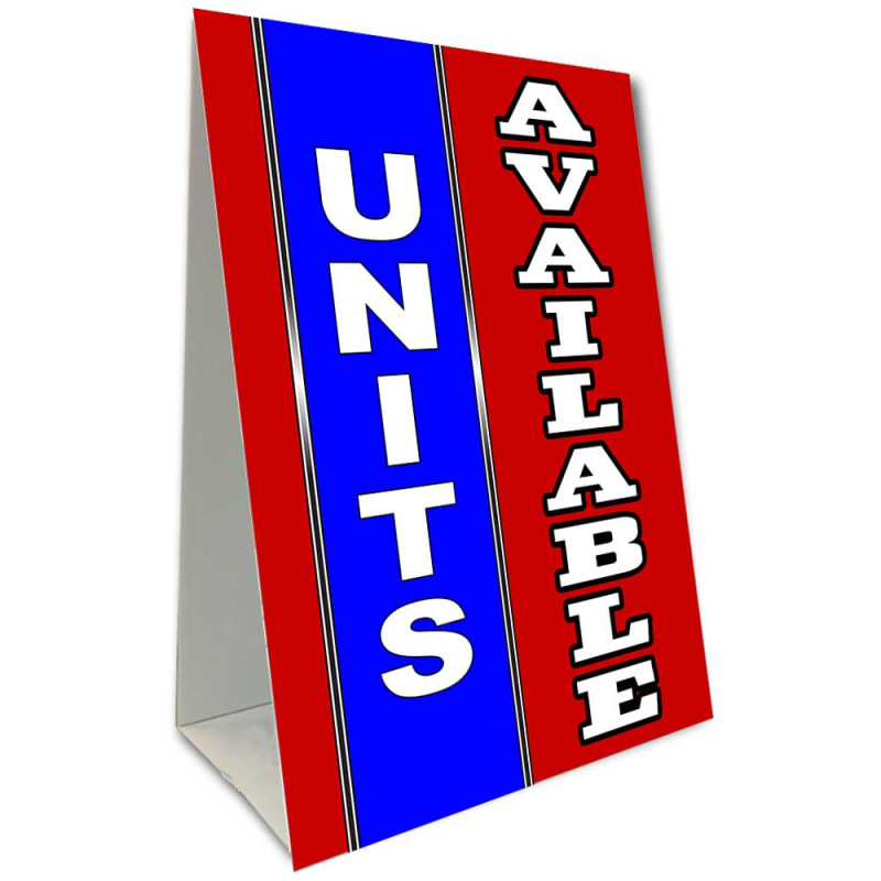 Units Available Economy A-Frame Sign