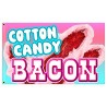 Cotton Candy Bacon Premium 3x5 Flag OR Optional Flag with Mounting Kit