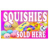 Squishies Sold Here Premium 3x5 Flag OR Optional Flag with Mounting Kit