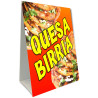 Quesabirria Economy A-Frame Sign
