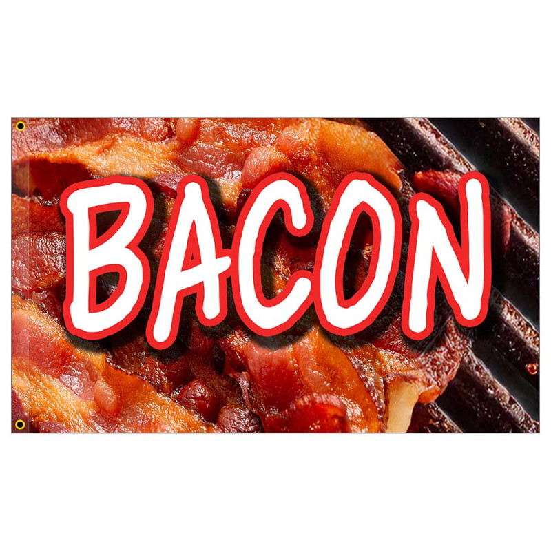 Bacon Premium 3x5 Flag OR Optional Flag with Mounting Kit