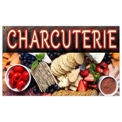 Charcuterie Premium 3x5 Flag OR Optional Flag with Mounting Kit