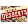 Mini Desserts Premium 3x5 Flag OR Optional Flag with Mounting Kit