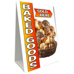 Baked Goods Economy A-Frame Sign