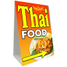 Thai Food Economy A-Frame Sign