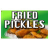 Fried Pickles Premium 3x5 Flag OR Optional Flag with Mounting Kit