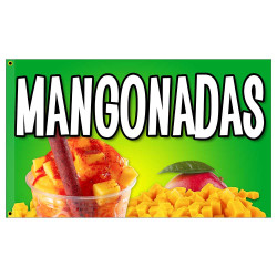 Mangonadas Premium 3x5 Flag OR Optional Flag with Mounting Kit