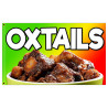 Oxtails Premium 3x5 Flag OR Optional Flag with Mounting Kit