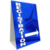 Registration Economy A-Frame Sign