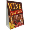 Wine Tasting (wood) Economy A-Frame Sign