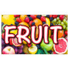 Fruit Premium 3x5 Flag OR Optional Flag with Mounting Kit