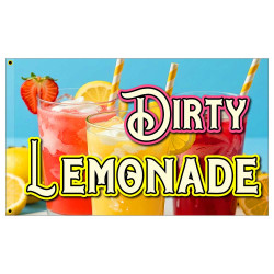 Dirty Lemonade Premium 3x5 Flag OR Optional Flag with Mounting Kit