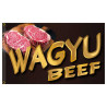 Wagyu Beef Premium 3x5 Flag OR Optional Flag with Mounting Kit