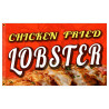 Chicken Fried Lobster Premium 3x5 Flag OR Optional Flag with Mounting Kit