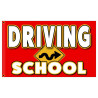 Driving School Premium 3x5 Flag OR Optional Flag with Mounting Kit