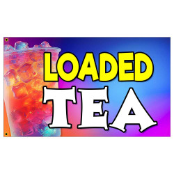 Loaded Tea Premium 3x5 Flag OR Optional Flag with Mounting Kit