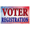 Voter Registration Premium 3x5 Flag OR Optional Flag with Mounting Kit