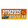 Pumpkin Patch Vinyl Banner with Optional Sizes (Made in the USA)