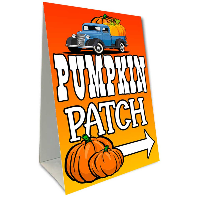 Pumpkin Patch Economy A-Frame Sign
