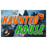 Haunted House Premium 3x5 Flag OR Optional Flag with Mounting Kit