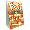 Fall Festival Economy A-Frame Sign