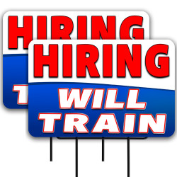 Hiring Will Train 2 Pack...