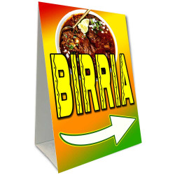 Birria Economy A-Frame Sign