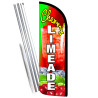 Cherry Limeade Premium Windless Feather Flag Bundle (Complete Kit) OR Optional Replacement Flag Only