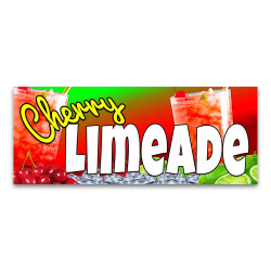 Cherry Limeade Vinyl Banner...