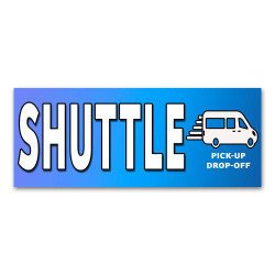 Shuttle Vinyl Banner with...